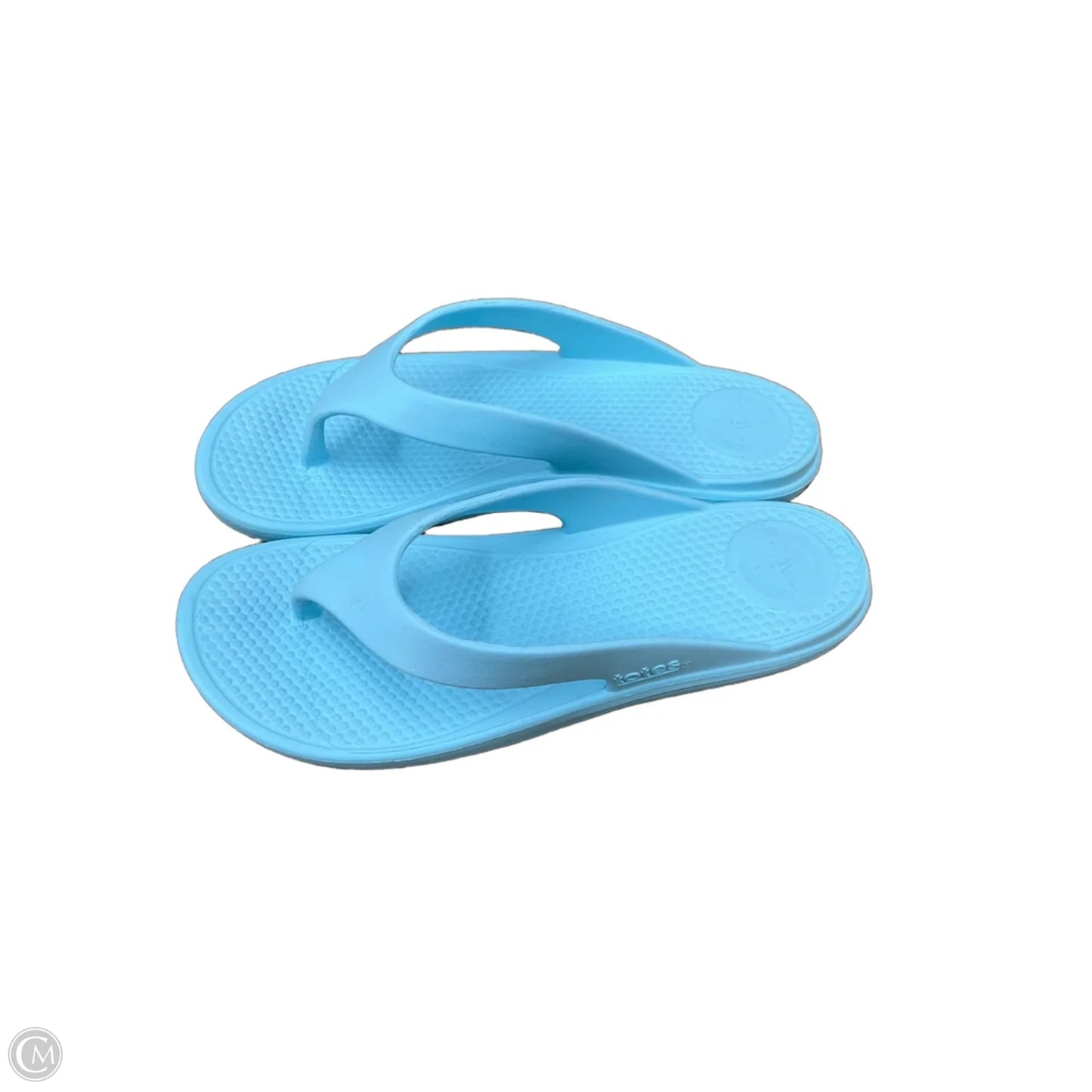 Sandals Flip Flops By Totes In Blue, Size: 10