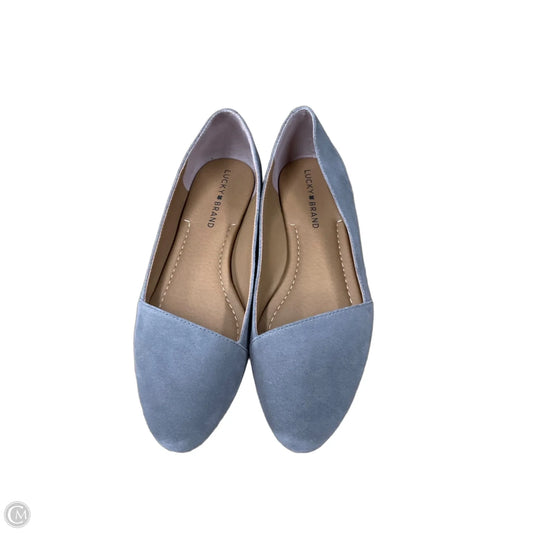 Shoes Flats By Lucky Brand In Grey, Size: 8