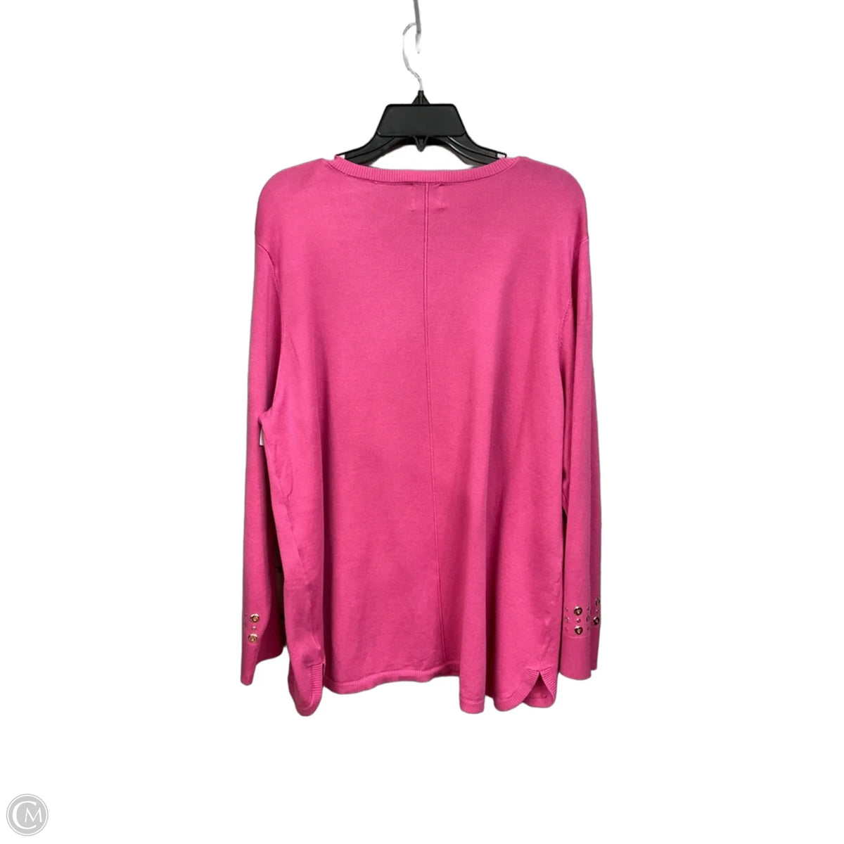 Top Long Sleeve By Ruby Rd In Pink, Size: 1x