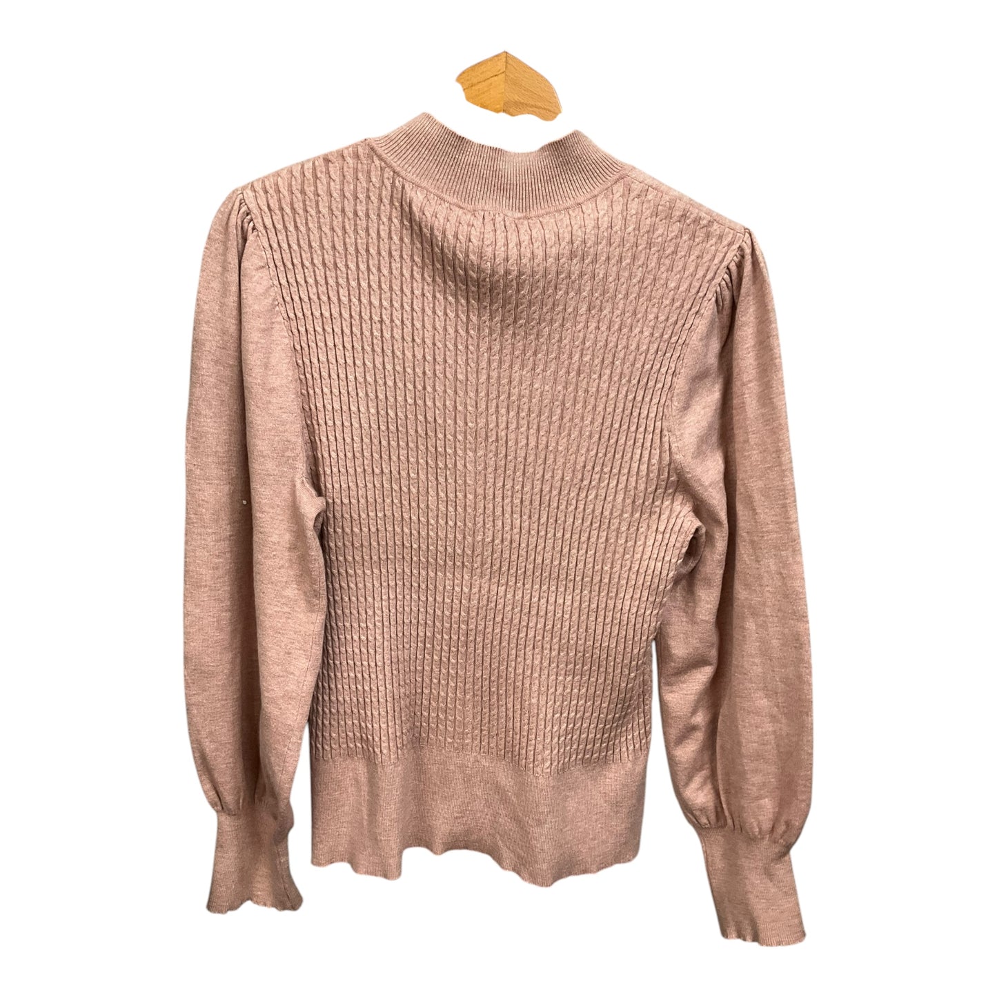 Sweater By Adrianna Papell In Pink, Size: Xl