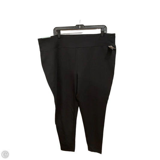 Pants Leggings By Terra & Sky In Black, Size: 20