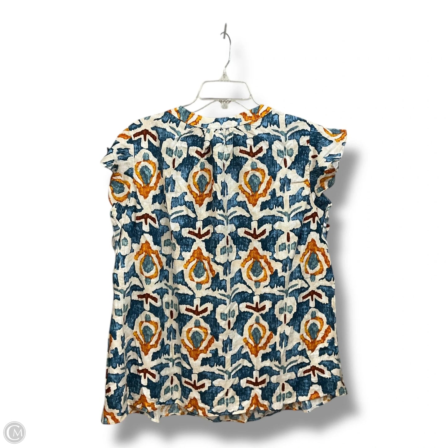 Top Short Sleeve By Christian Siriano In Multi-colored, Size: 2x