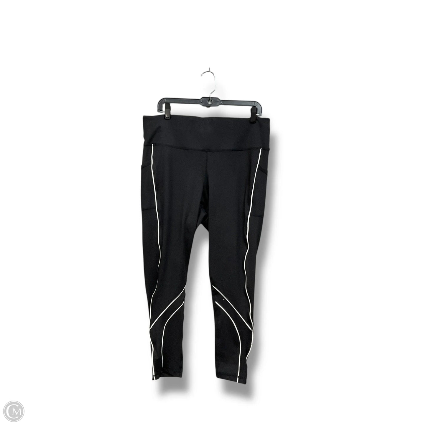Athletic Leggings By Ideology In Black, Size: 1x
