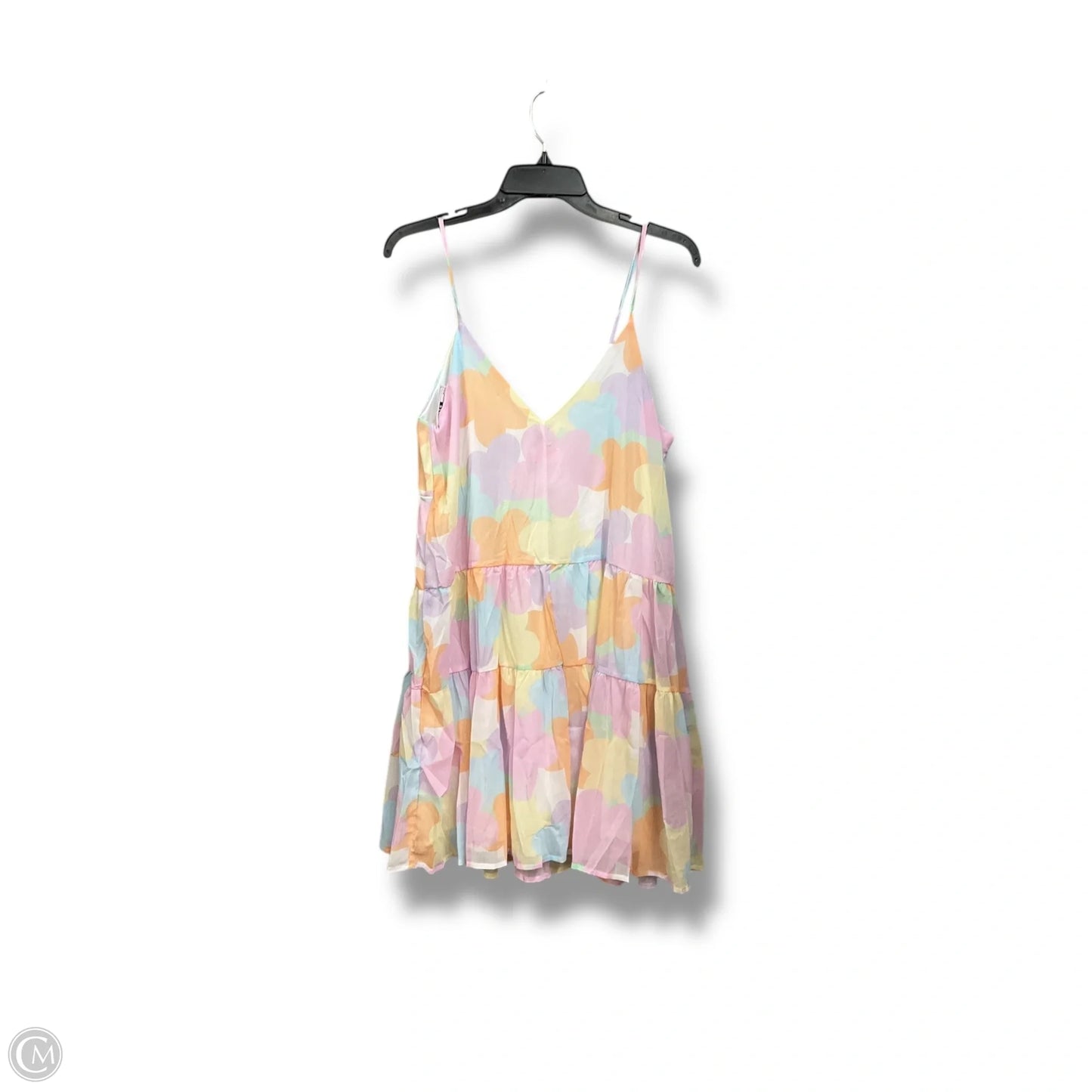 Dress Casual Short By Pink Lily In Multi-colored, Size: M