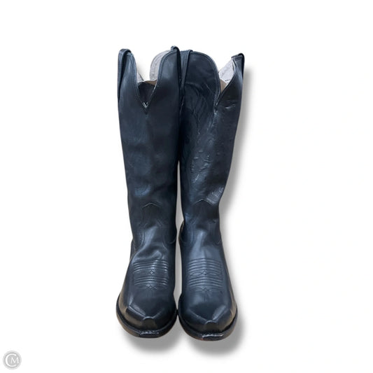 Boots Leather By Free Bird In Black, Size: 9