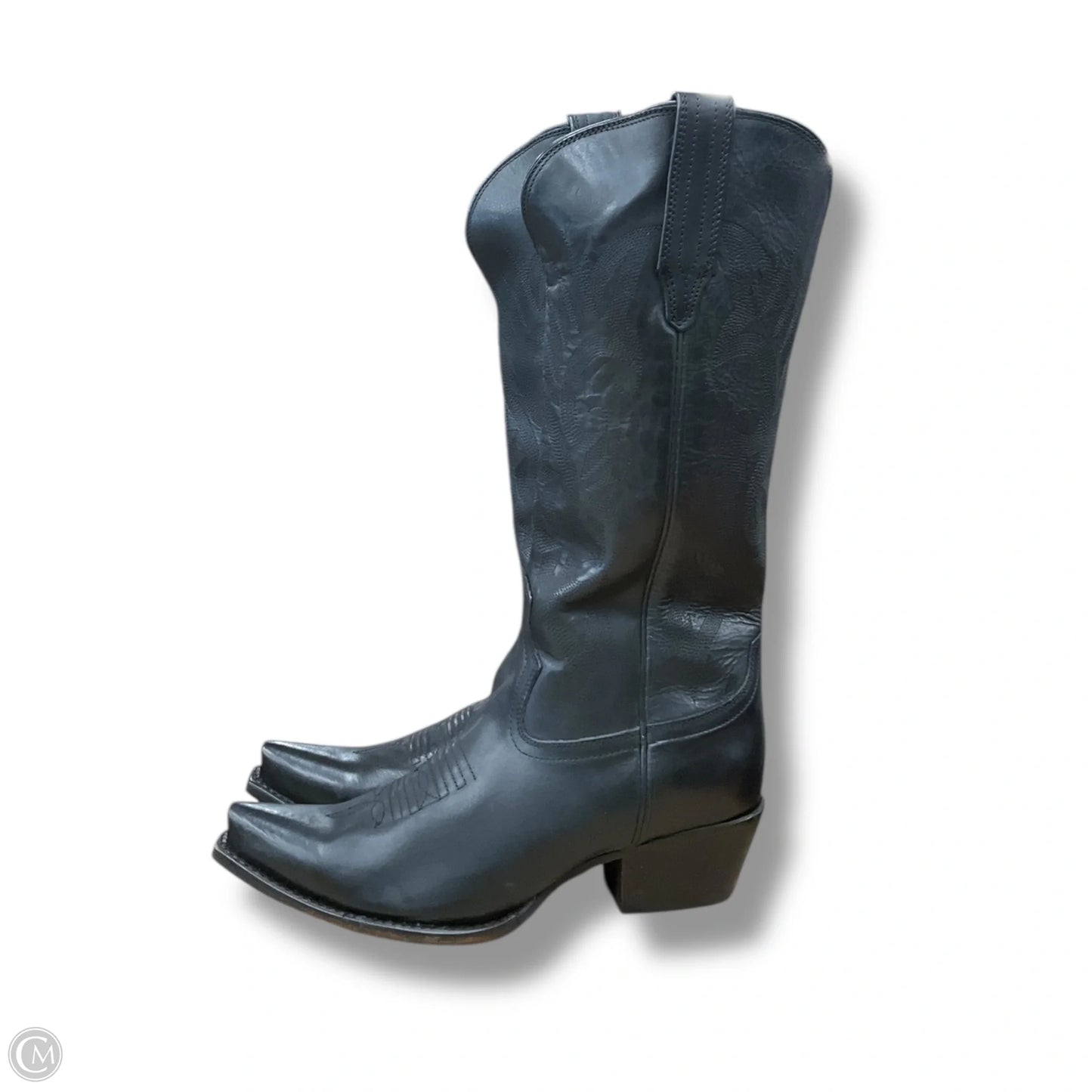 Boots Leather By Free Bird In Black, Size: 9