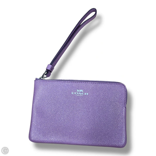 Wristlet Designer By Coach, Size: Small