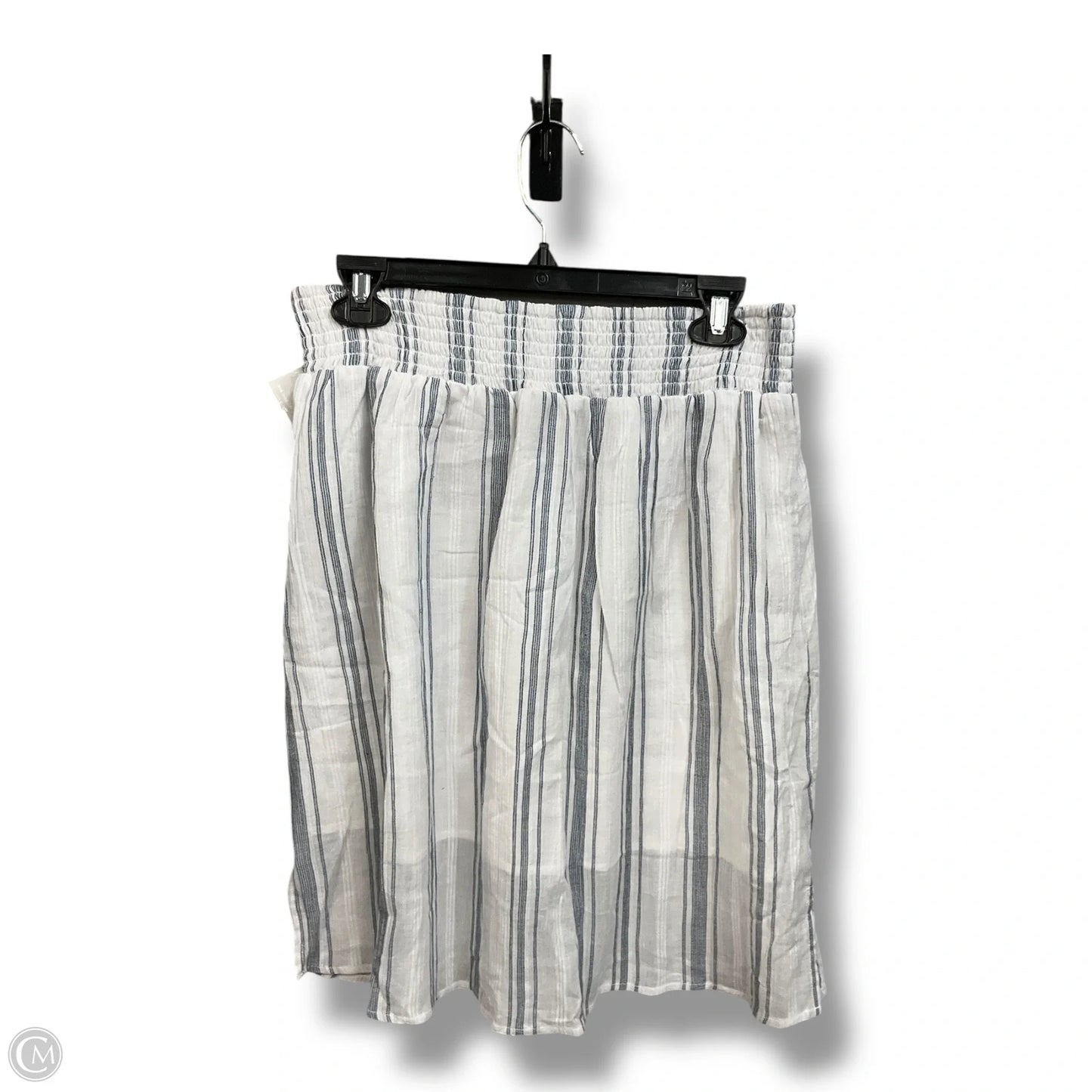 Skirt Midi By Universal Thread In Striped Pattern, Size: L
