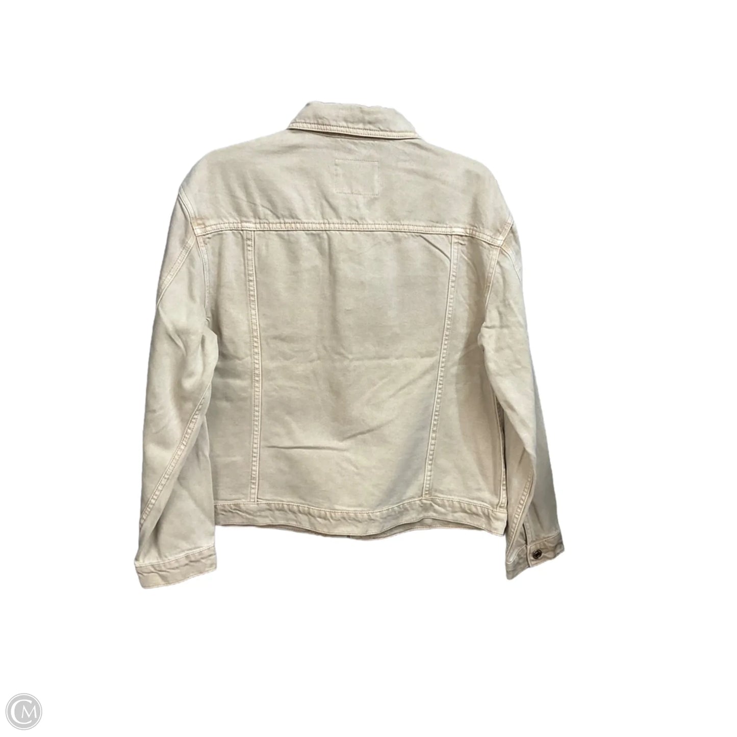 Jacket Denim By We The Free In Cream Denim, Size: Xs