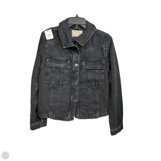 Jacket Denim By We The Free In Black Denim, Size: M