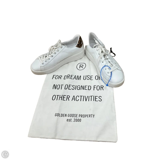 Shoes Luxury Designer By Golden Goose In White, Size: 6.5