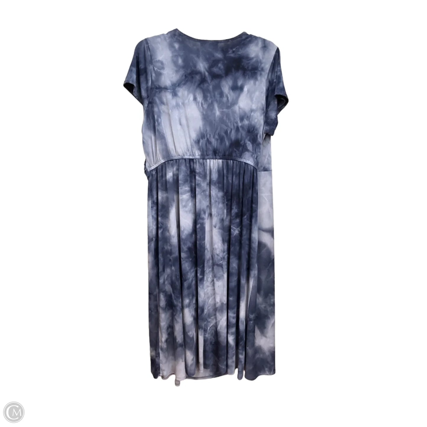 Dress Casual Midi By Lane Bryant In Tie Dye Print, Size: 2x
