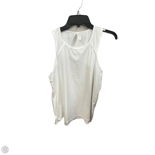 Athletic Tank Top By Marika In White, Size: M
