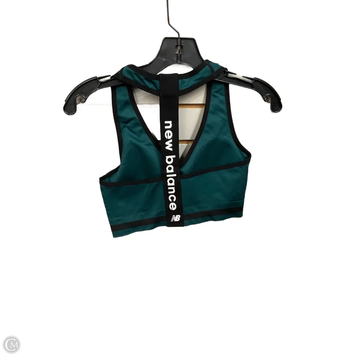 Athletic Bra By New Balance In Teal, Size: L