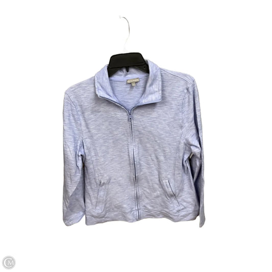 Athletic Jacket By Talbots In Blue, Size: Xl