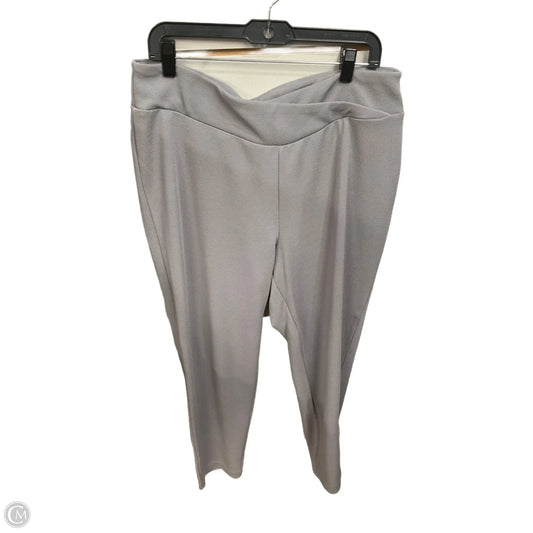Pants Lounge By Maurices In Grey, Size: 16