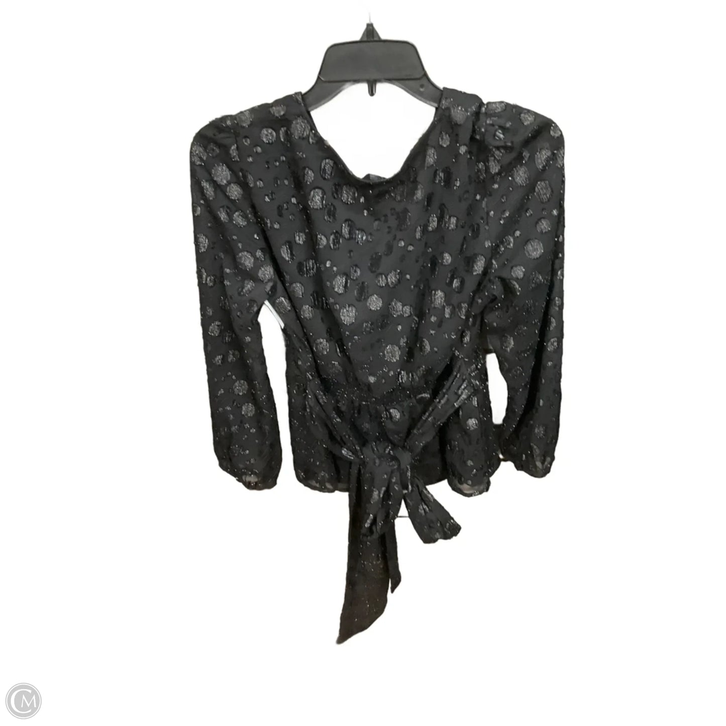 Top Long Sleeve By J. Crew In Black, Size: M