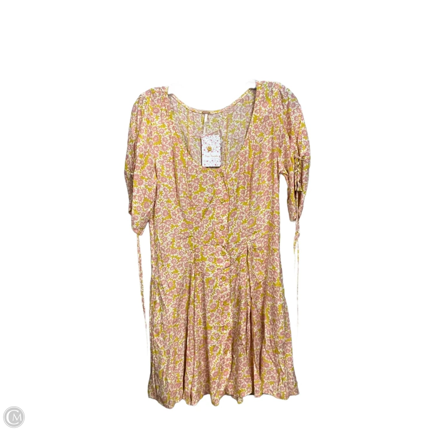 Dress Casual Short By Free People In Floral Print, Size: M