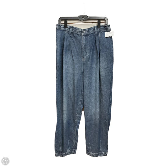 Jeans Straight By We The Free In Blue Denim, Size: 12