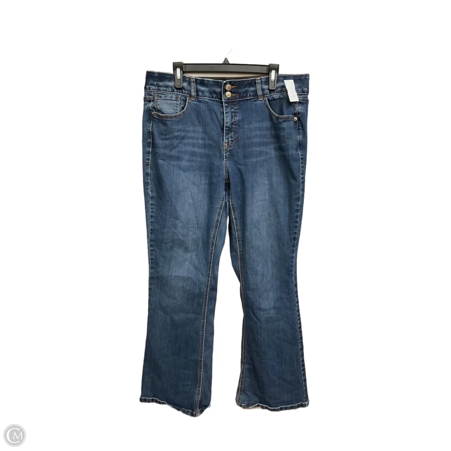 Jeans Boot Cut By Lane Bryant In Blue Denim, Size: 16