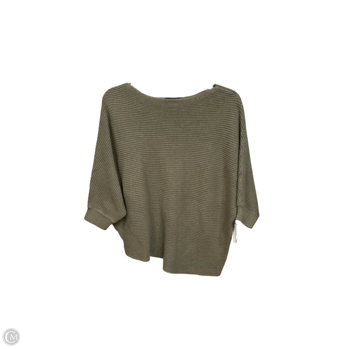 Sweater Short Sleeve By Limited In Green, Size: L