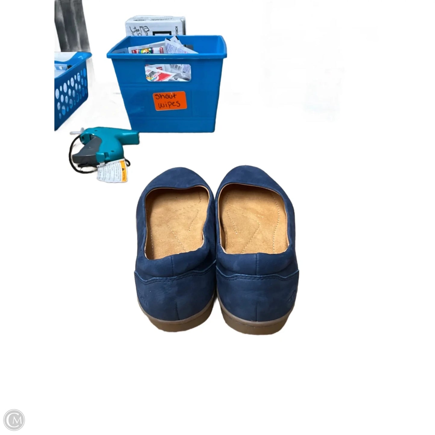 Shoes Flats By Earth In Blue, Size: 8