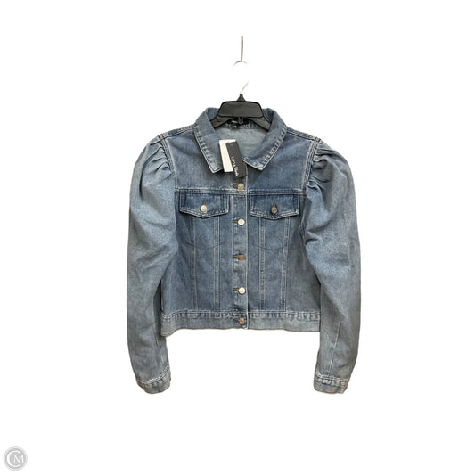 Jacket Denim By Lea & Viola In Blue Denim, Size: L