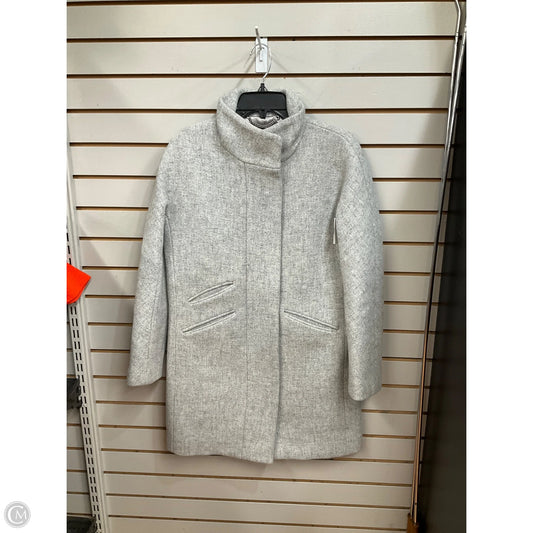 Coat Wool By J. Crew In Grey, Size: Xs