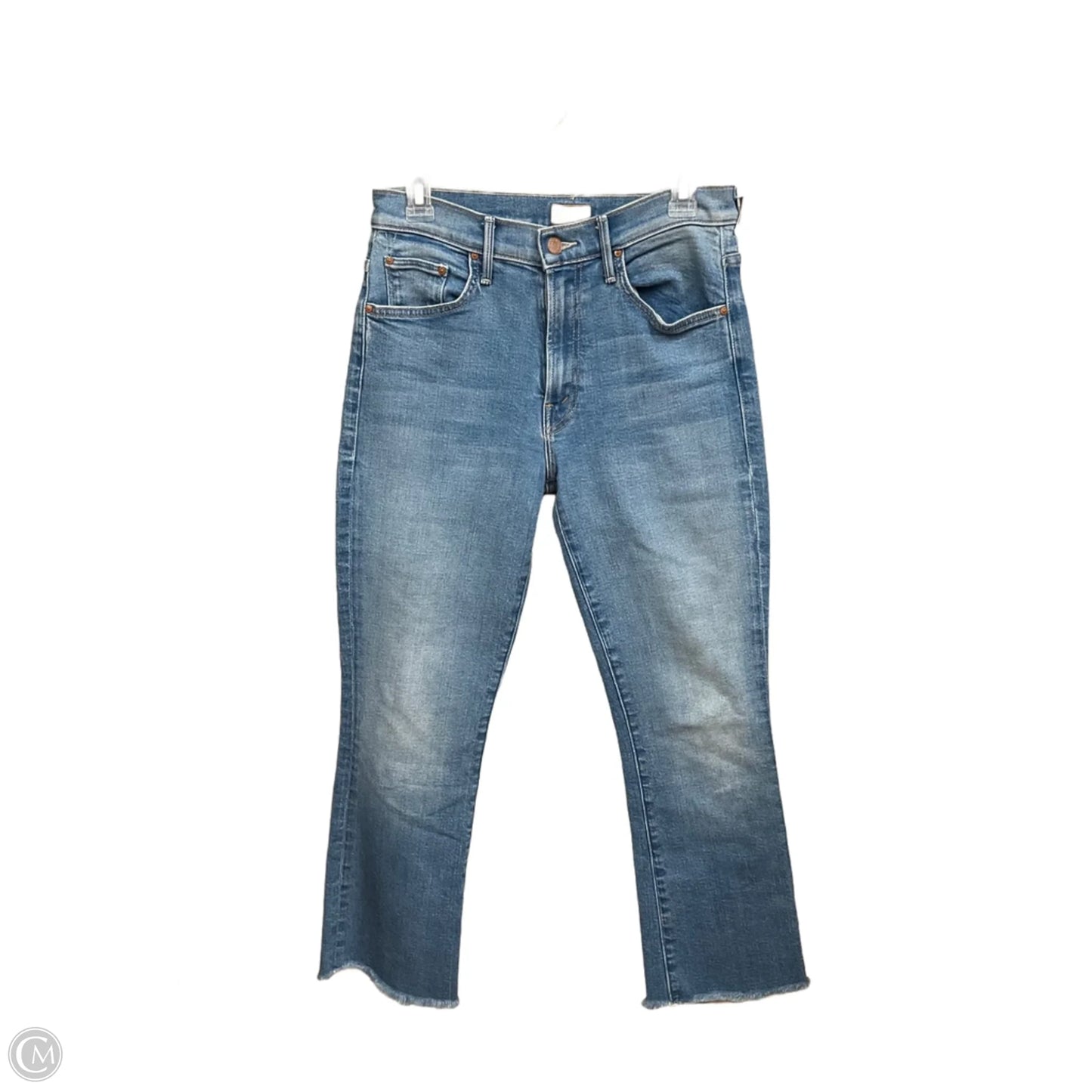 Jeans Boot Cut By Mother In Blue Denim, Size: 6