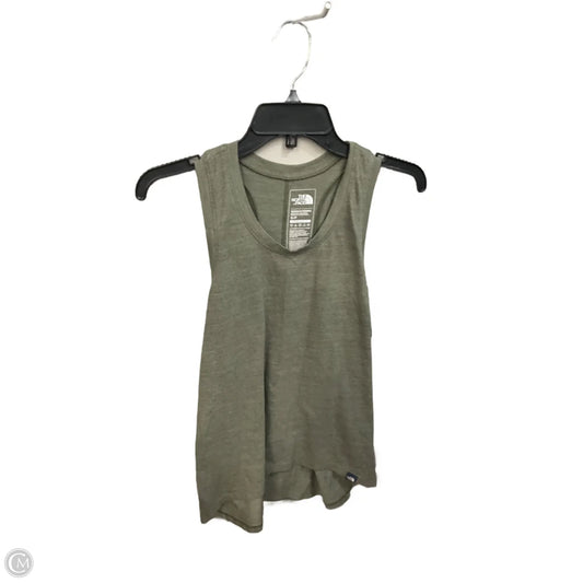 Athletic Tank Top By The North Face In Green, Size: S