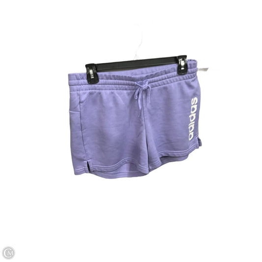 Athletic Shorts By Adidas In Purple, Size: M