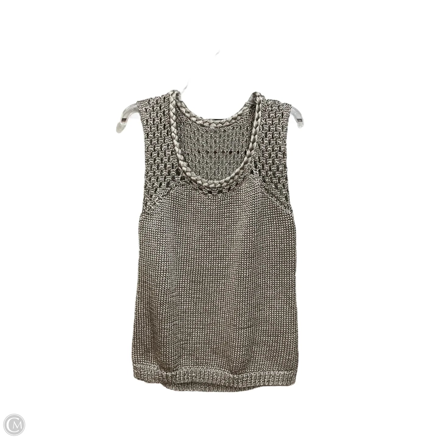 Top Long Sleeve By Banana Republic In Taupe, Size: L