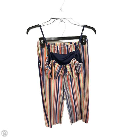 Pants Set 2pc By Blue Blush In Multi-colored, Size: S