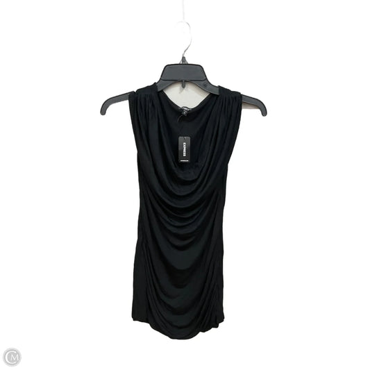 Top Sleeveless By Express In Black, Size: Xs