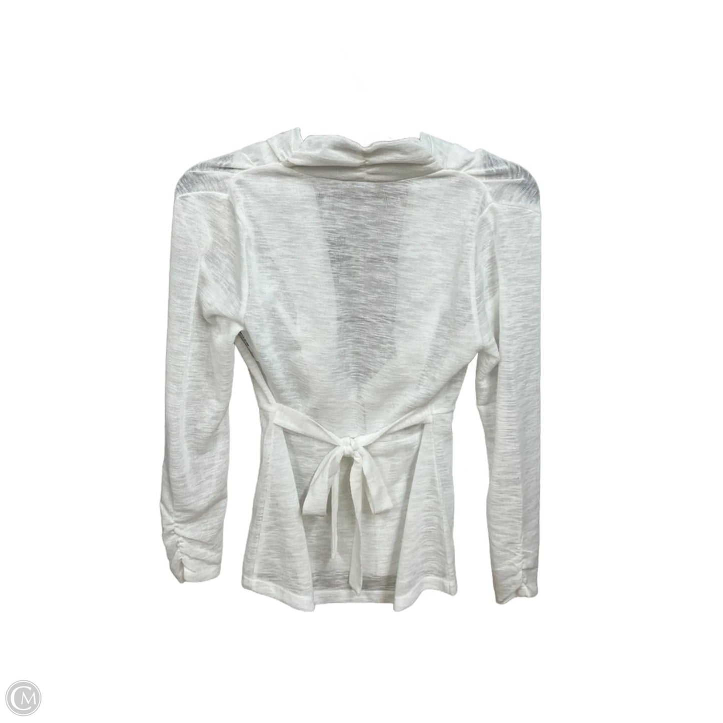 Cardigan By Limited In White, Size: Xs