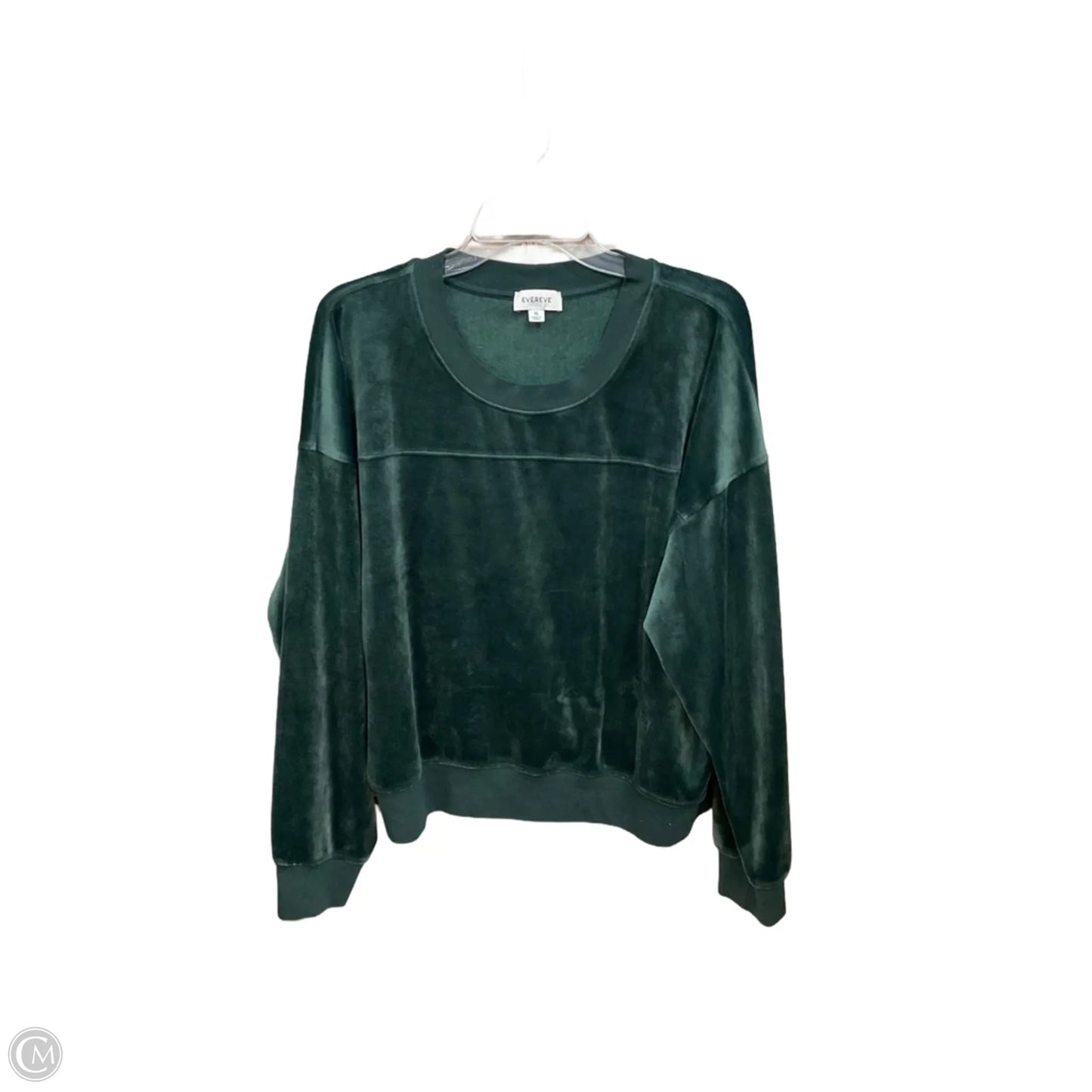 Sweatshirt Crewneck By Evereve In Green, Size: Xl