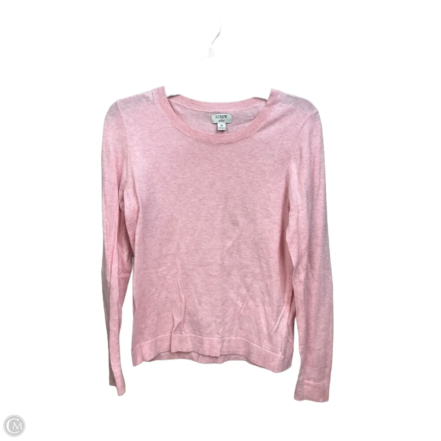 Top Long Sleeve Basic By J. Crew In Pink, Size: M