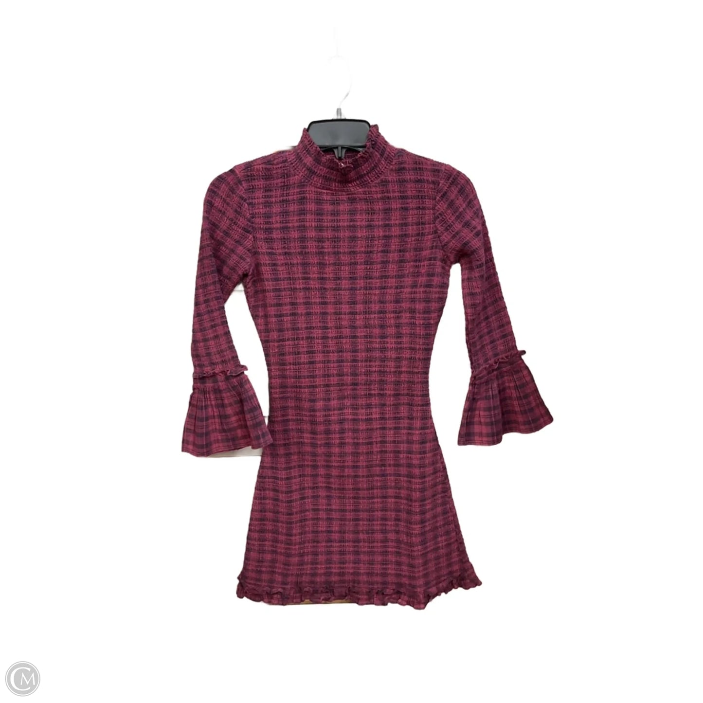 Dress Casual Short By Free People In Plaid Pattern, Size: Xs