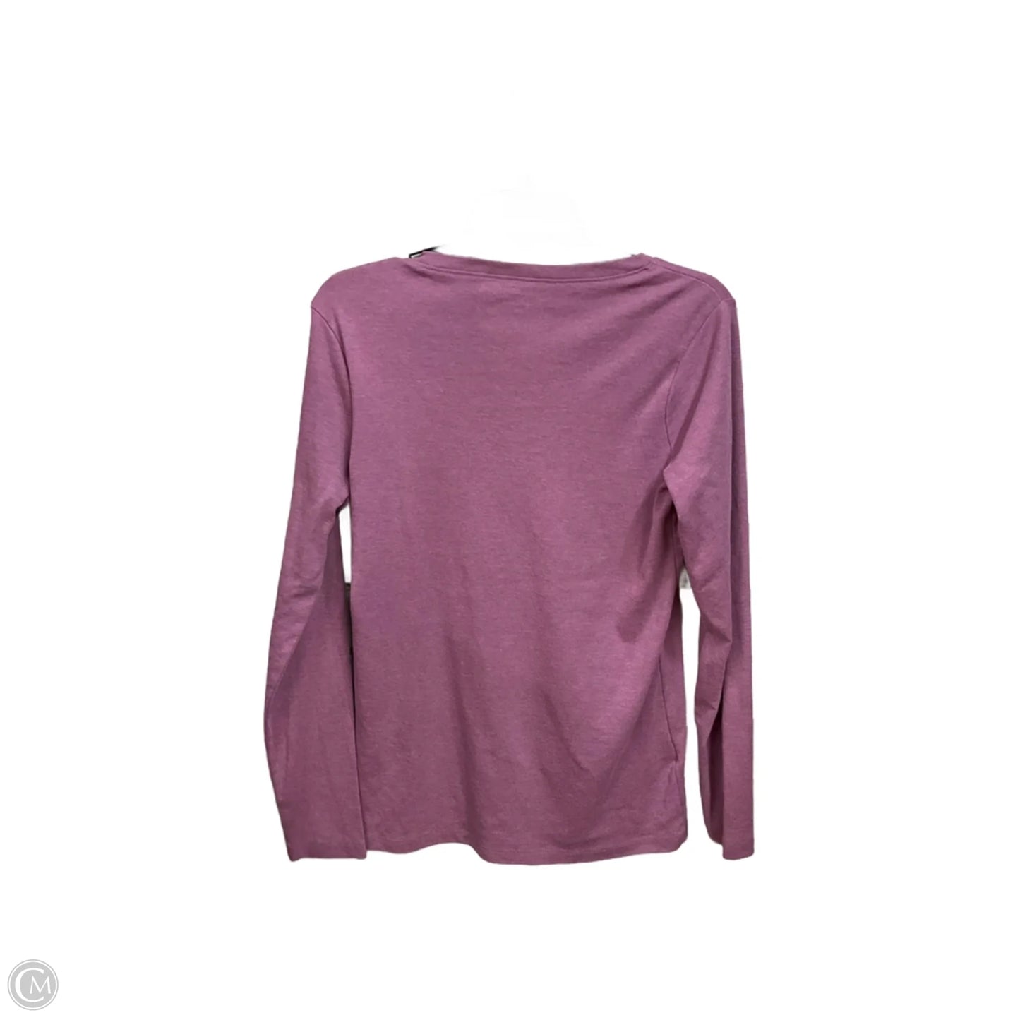 Top Long Sleeve Basic By Eddie Bauer In Purple, Size: L