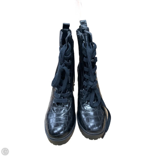 Boots Ankle Heels By Steve Madden In Black, Size: 8