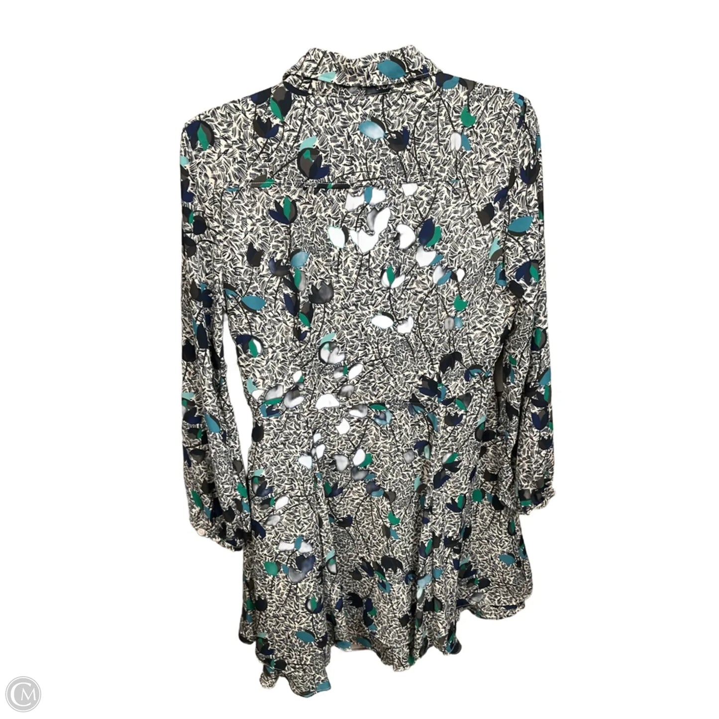 Dress Casual Short By Banana Republic In Floral Print, Size: S