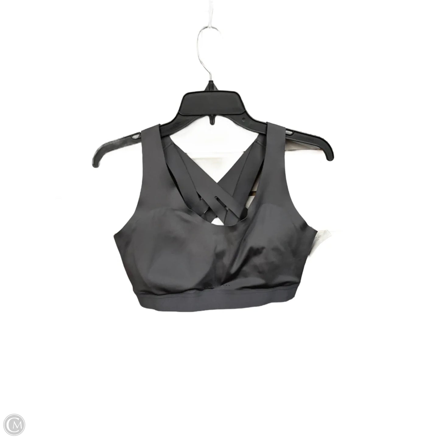 Athletic Bra By Athleta In Grey, Size: L