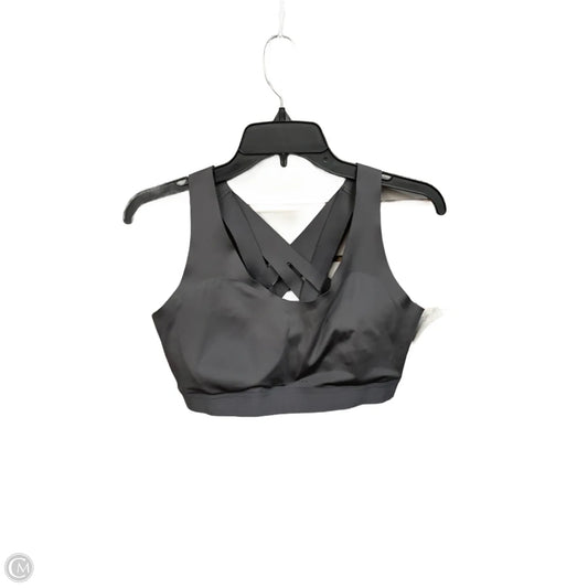 Athletic Bra By Athleta In Grey, Size: L