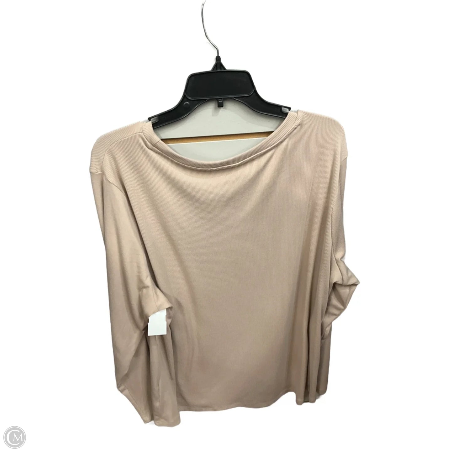 Top Long Sleeve Basic By Wallflower In Pink, Size: 3x