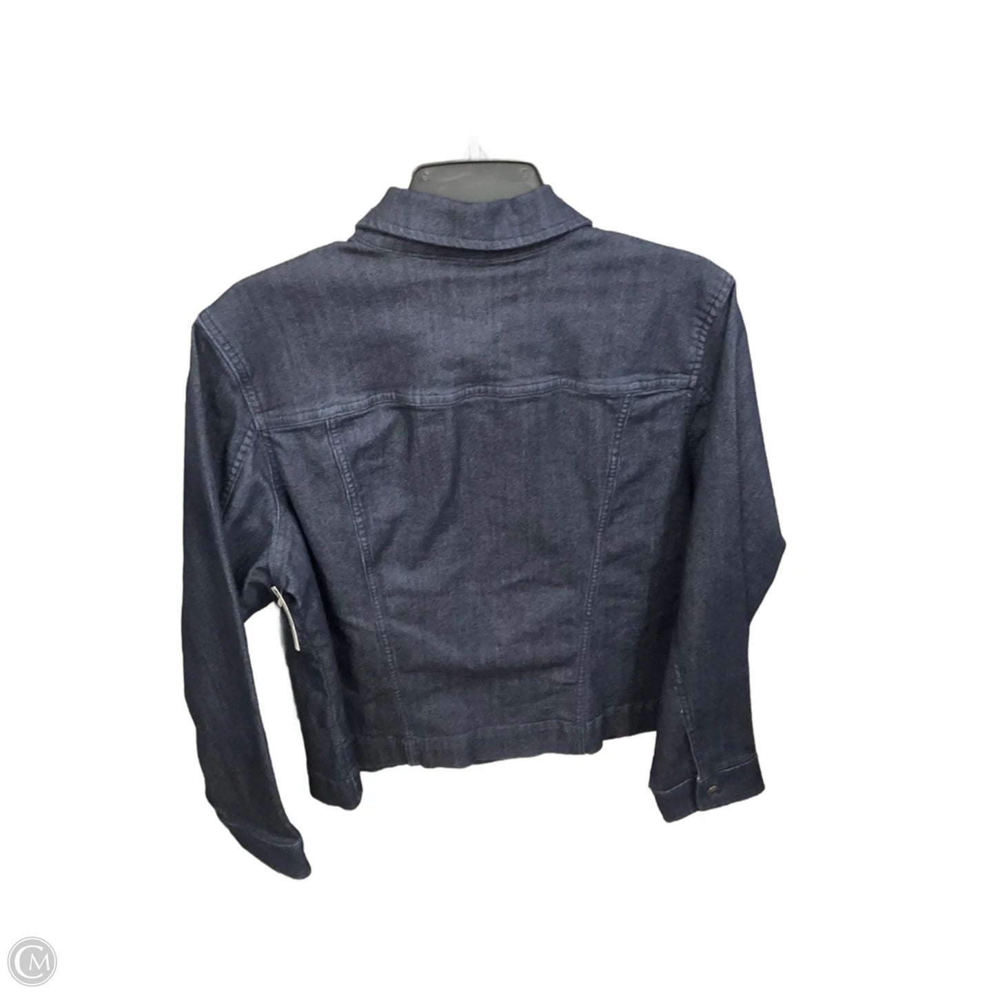 Jacket Denim By Croft And Barrow In Blue Denim, Size: Xlp