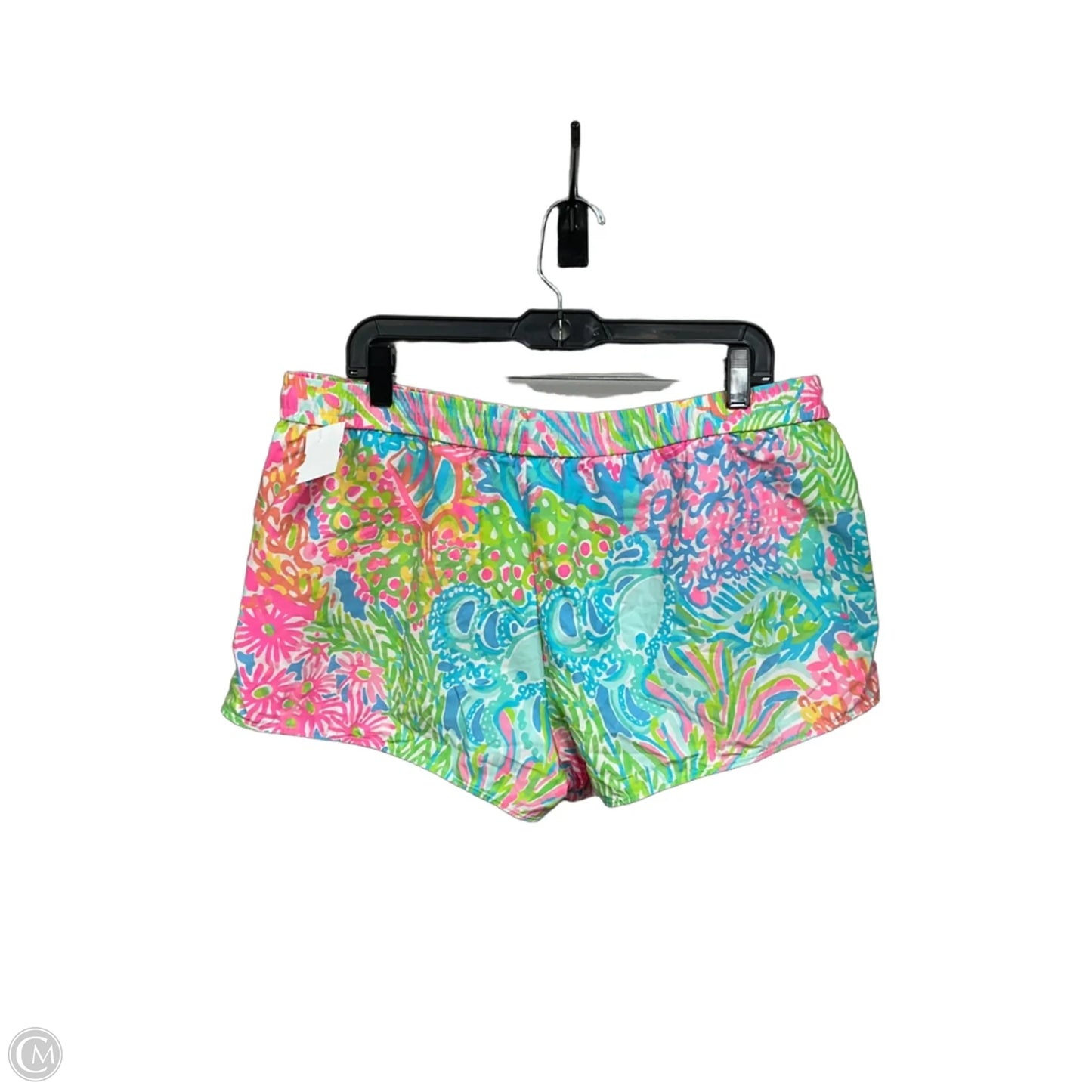 Shorts Designer By Lilly Pulitzer In Tropical Print, Size: Xl