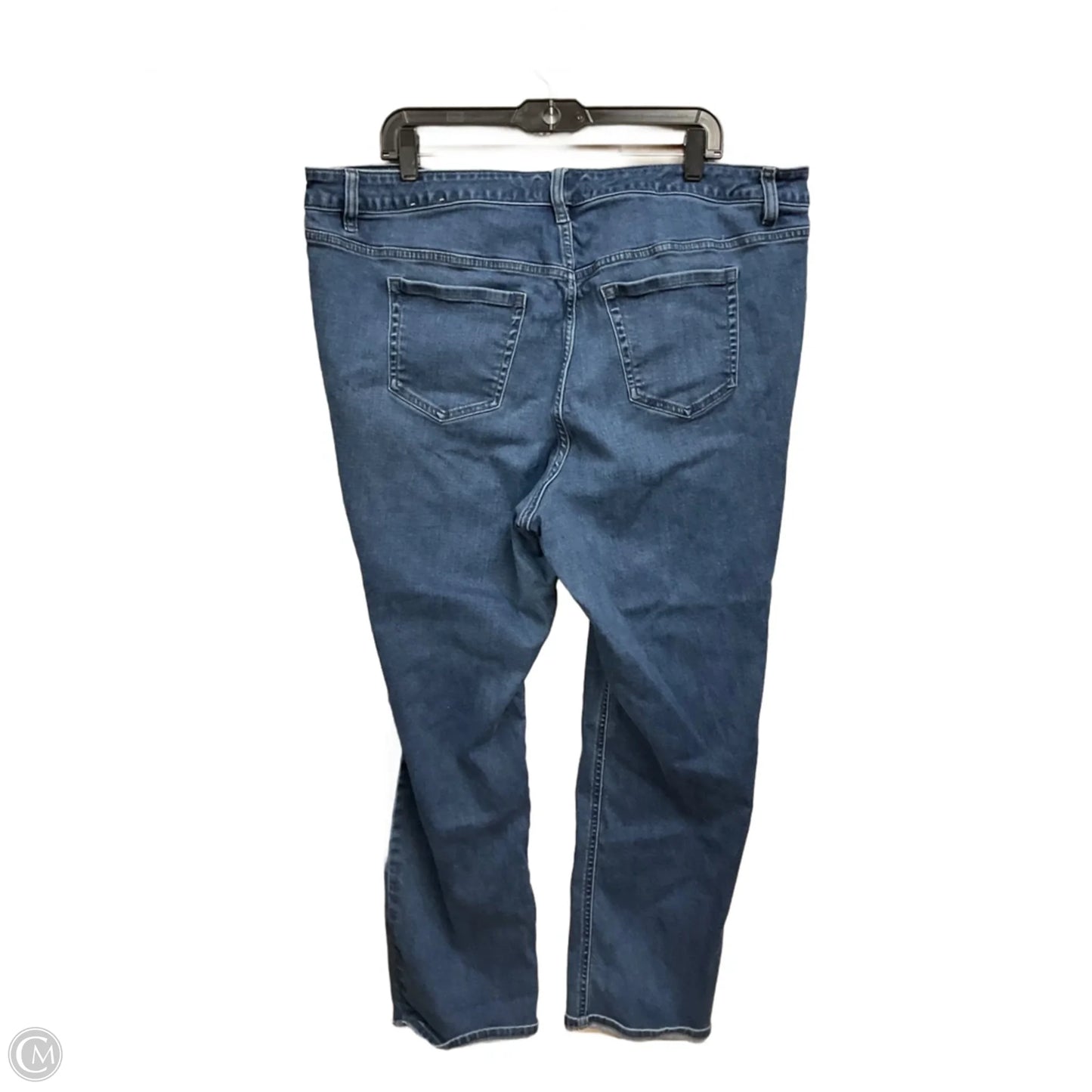 Jeans Straight By Lane Bryant In Blue Denim, Size: 20