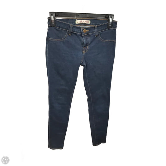 Jeans Jeggings By J Brand In Blue Denim, Size: 0