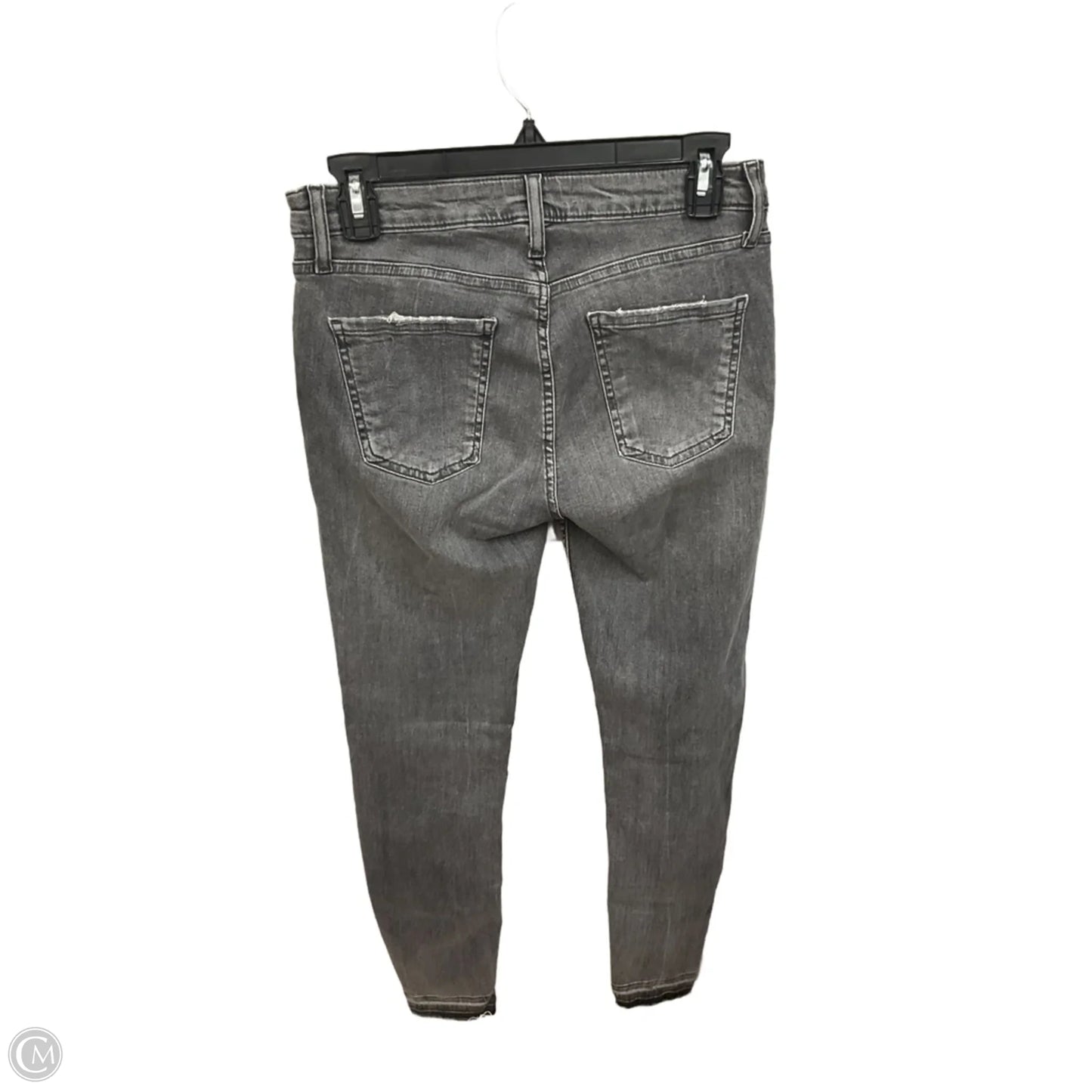 Jeans Skinny By Zara Women In Grey Denim, Size: 8