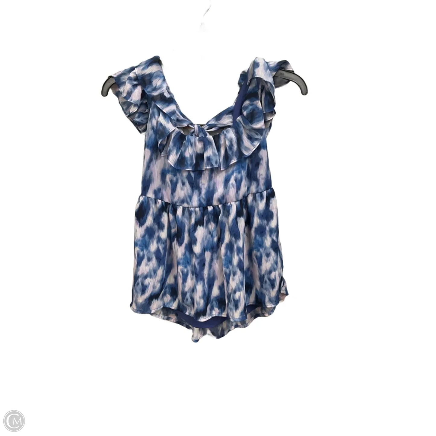 Top Sleeveless By Banana Republic In Tie Dye Print, Size: Xs